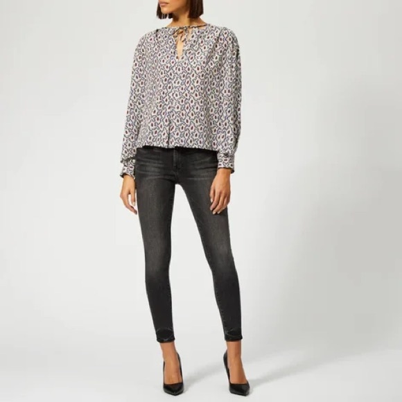 NFSIsabelle Marant MARANT ETOILE Marant Etoile Women's Amba Shirt - Blue - Picture 3 of 8